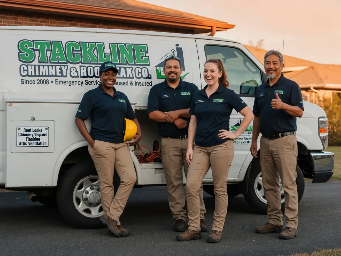 Chimney flashing repair company in Unionville, PA